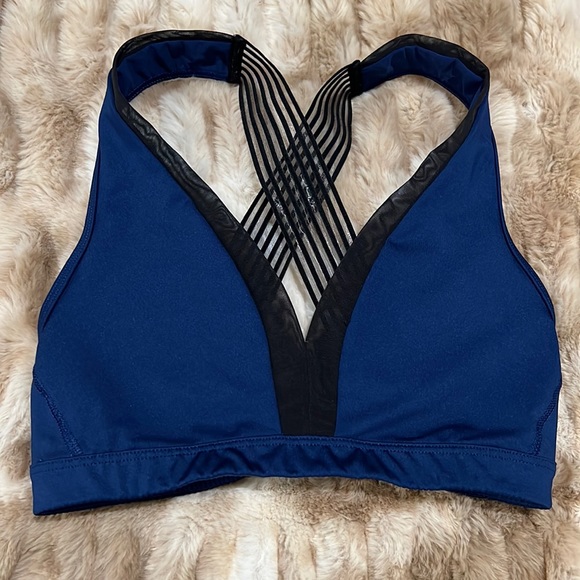 VICTORIA SECRET VICTORIA SPORT BLUE BRA / XS - Picture 1 of 3